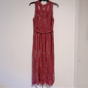 Wayf Lace Wedding Guest Dress